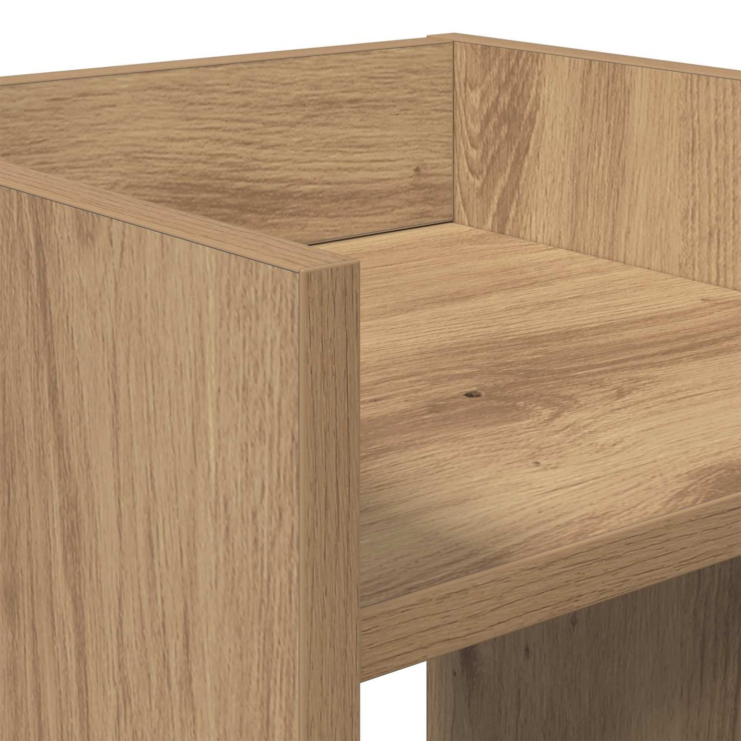 Plant Stand 2 pcs Artisan Oak 30 x 30 x 80 cm Engineered Wood