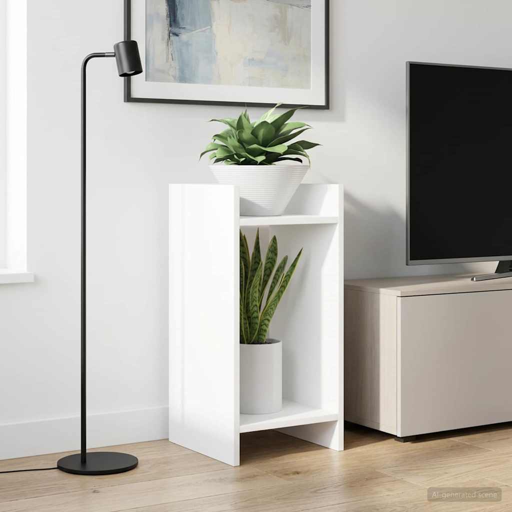 Plant Stand White 30 x 30 x 60 cm Engineered Wood