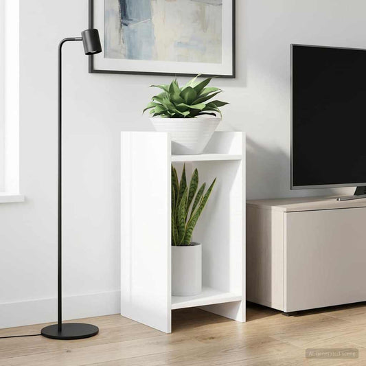 Plant Stand White 30 x 30 x 60 cm Engineered Wood