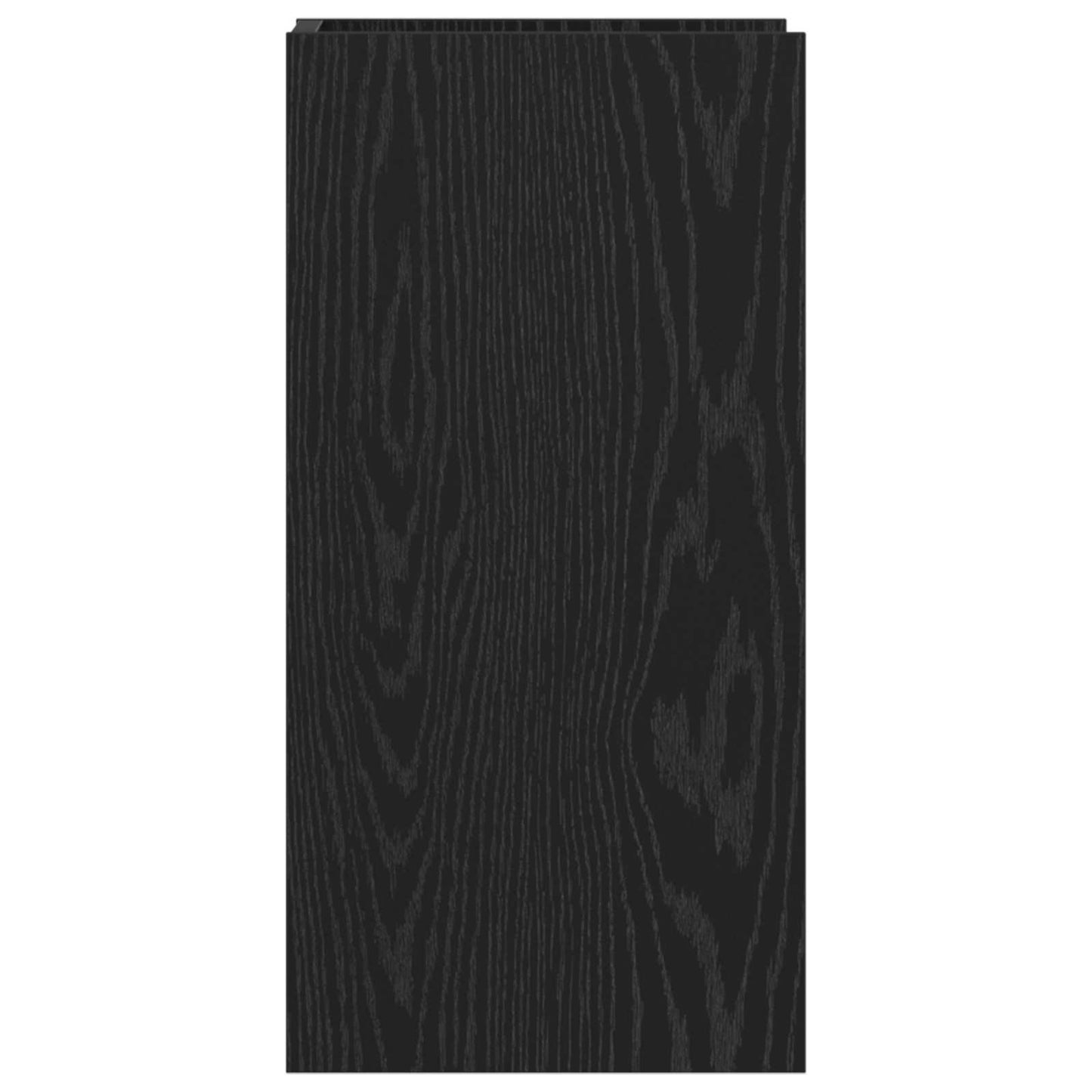 Plant Stand Black Oak 30 x 30 x 60 cm Engineered Wood