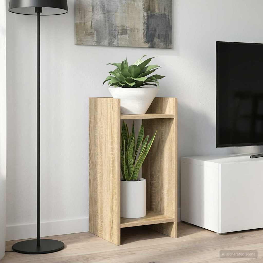 Plant Stand Sonoma Oak 30 x 30 x 60 cm Engineered Wood