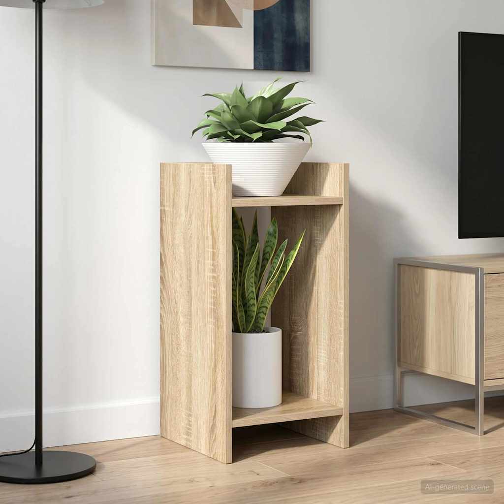 Plant Stand 2 pcs Sonoma Oak 30 x 30 x 60 cm Engineered Wood