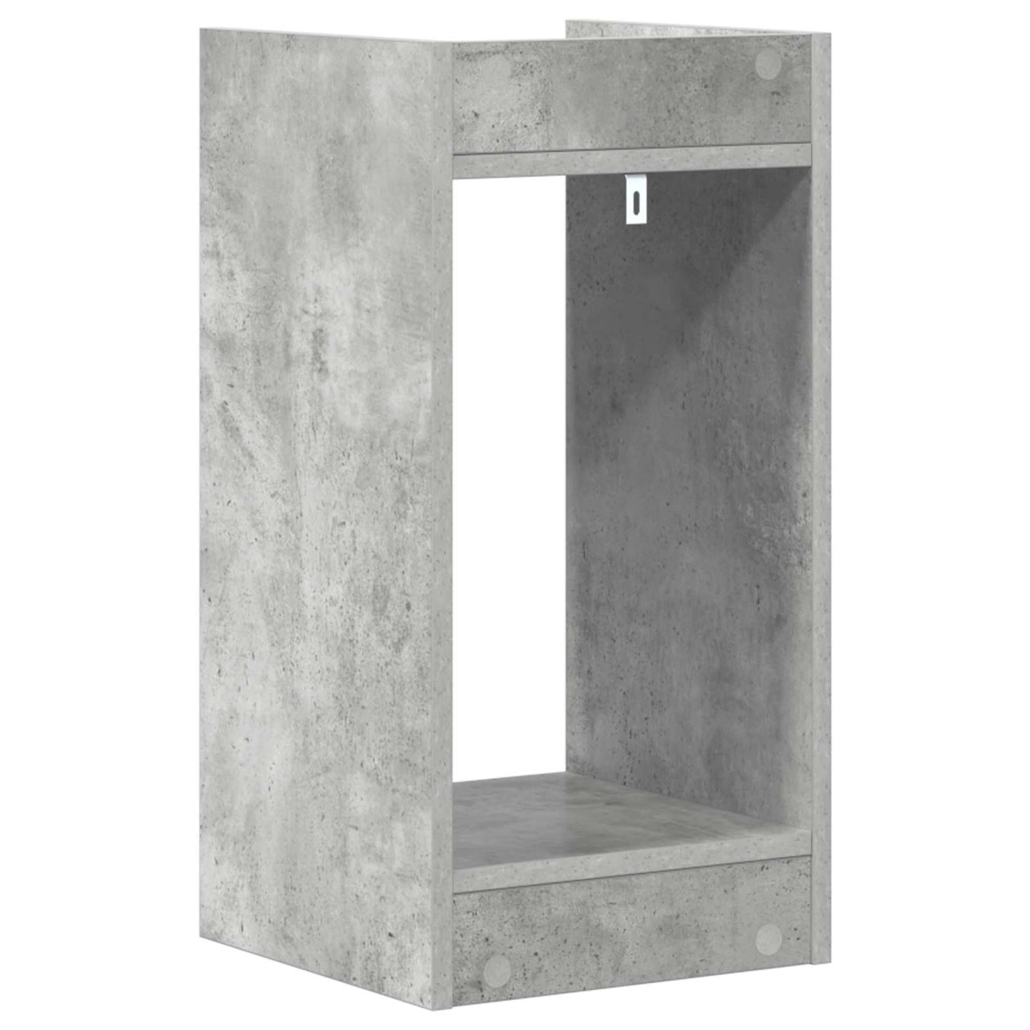Plant Stand Concrete Grey 30 x 30 x 60 cm Engineered Wood