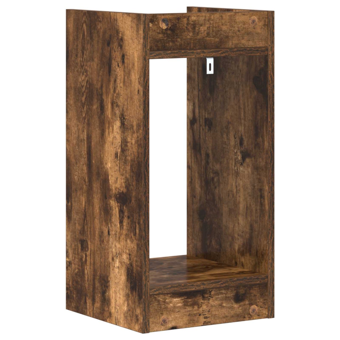 Plant Stand Smoked Oak 30 x 30 x 60 cm Engineered Wood