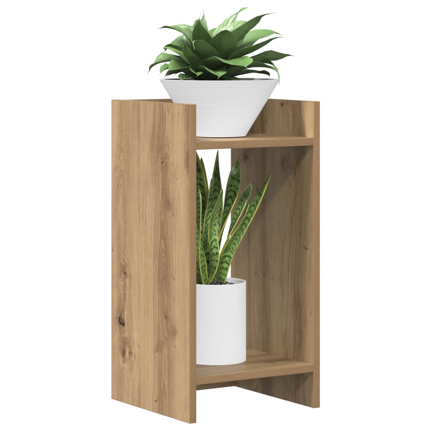 Plant Stand Artisan Oak 30 x 30 x 60 cm Engineered Wood
