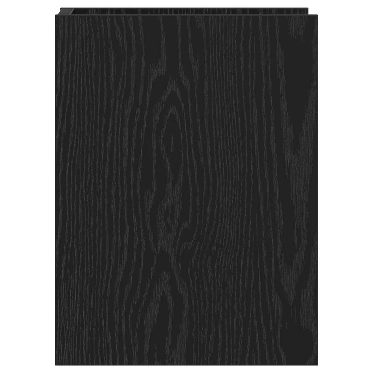 Plant Stand Black Oak 30 x 30 x 40 cm Engineered Wood