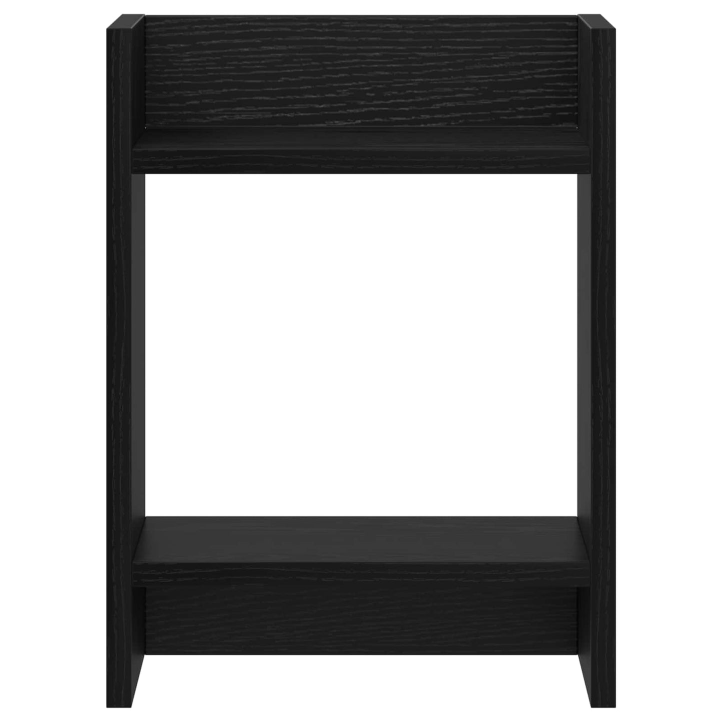 Plant Stand 2 pcs Black Oak 30 x 30 x 40 cm Engineered Wood