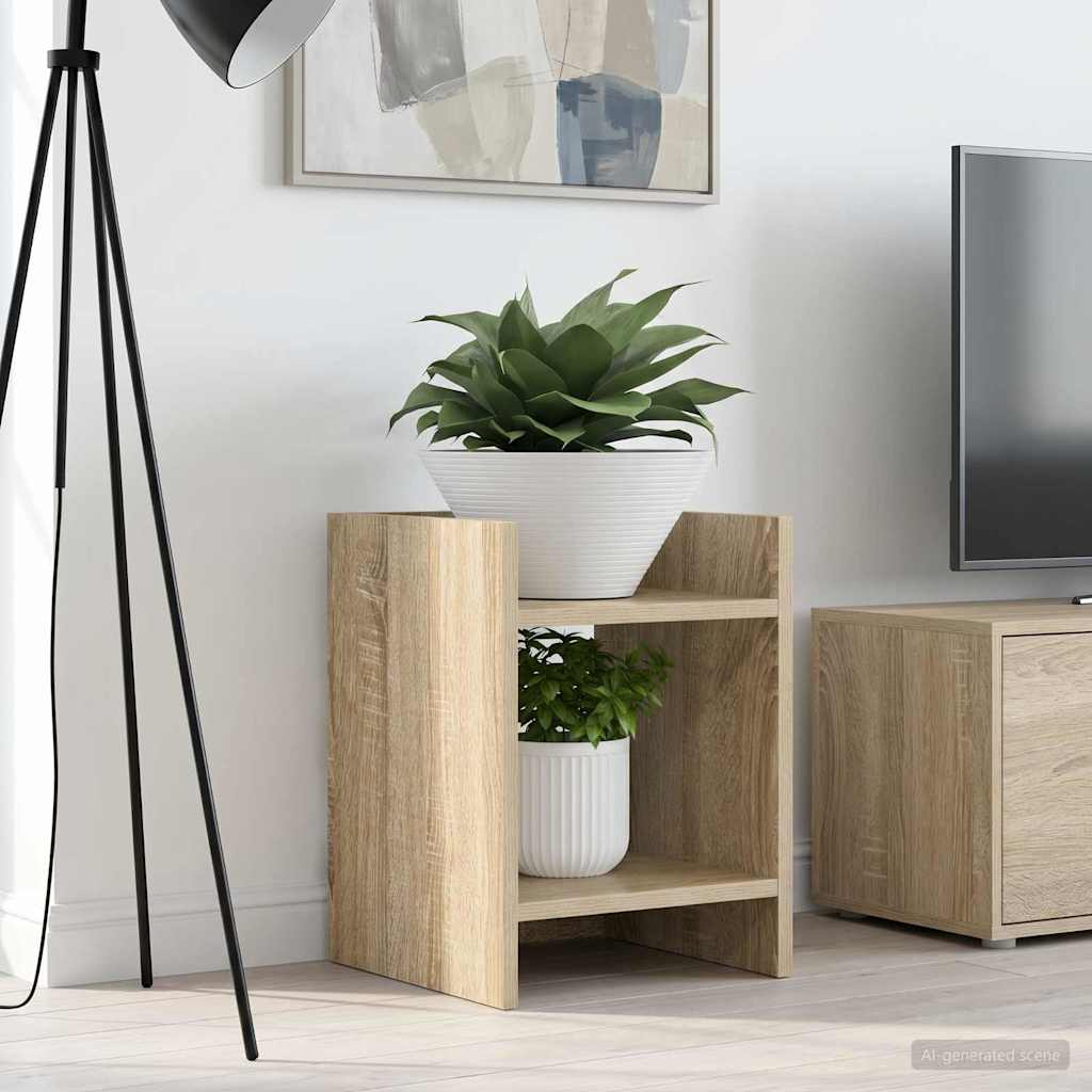 Plant Stand Sonoma Oak 30 x 30 x 40 cm Engineered Wood