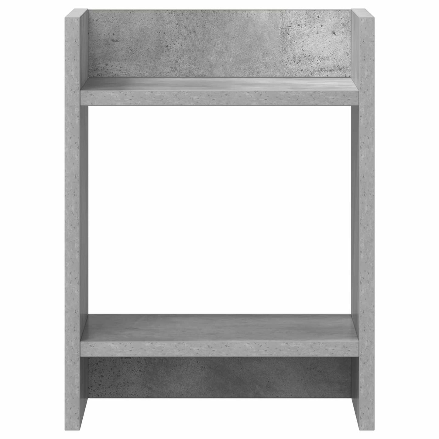 Plant Stand 2 pcs Concrete Grey 30 x 30 x 40 cm Engineered Wood