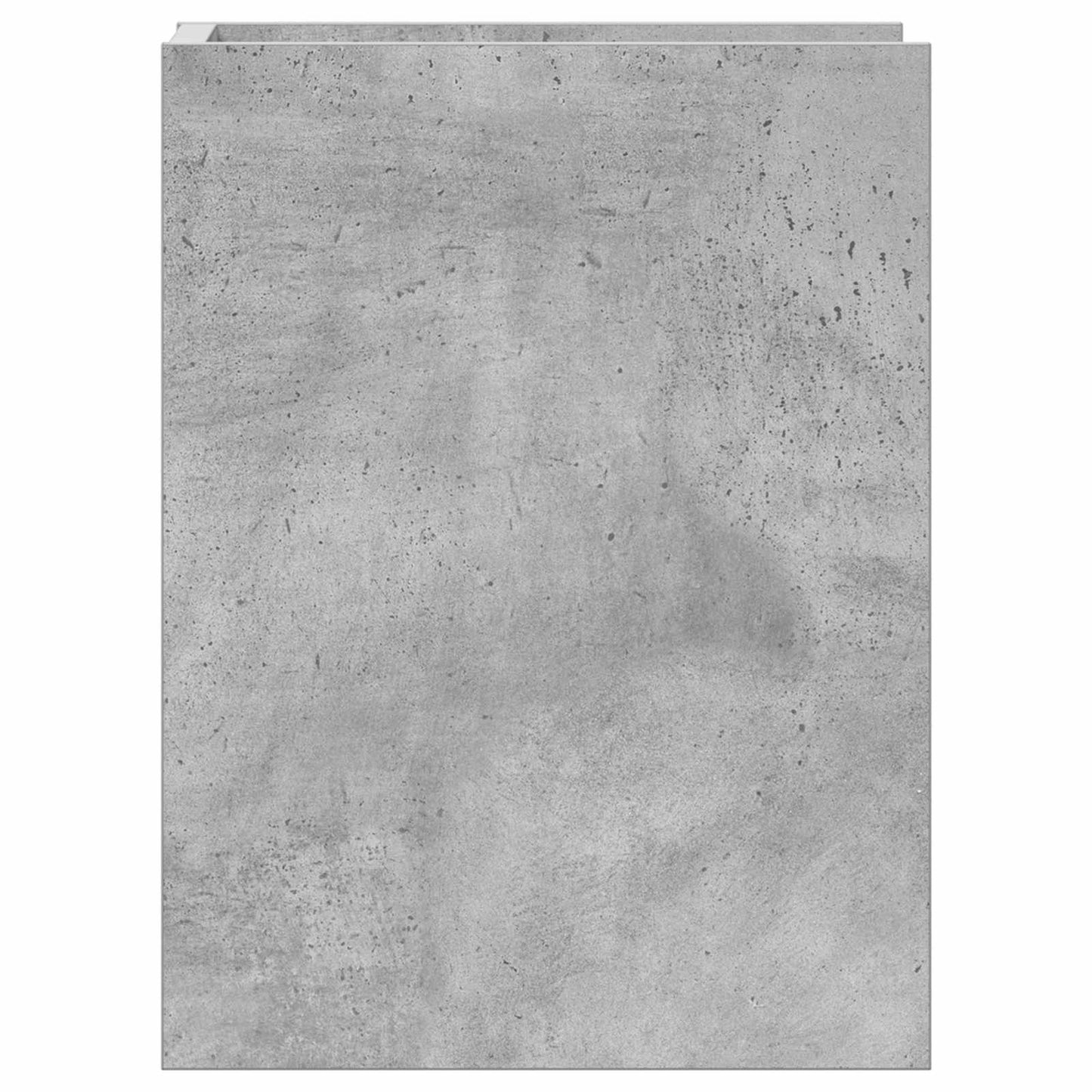 Plant Stand 2 pcs Concrete Grey 30 x 30 x 40 cm Engineered Wood