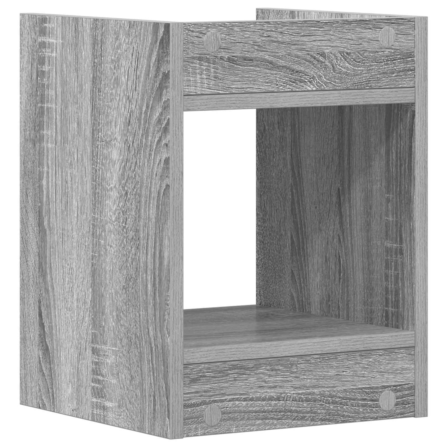 Plant Stand 2 pcs Grey Sonoma 30 x 30 x 40 cm Engineered Wood