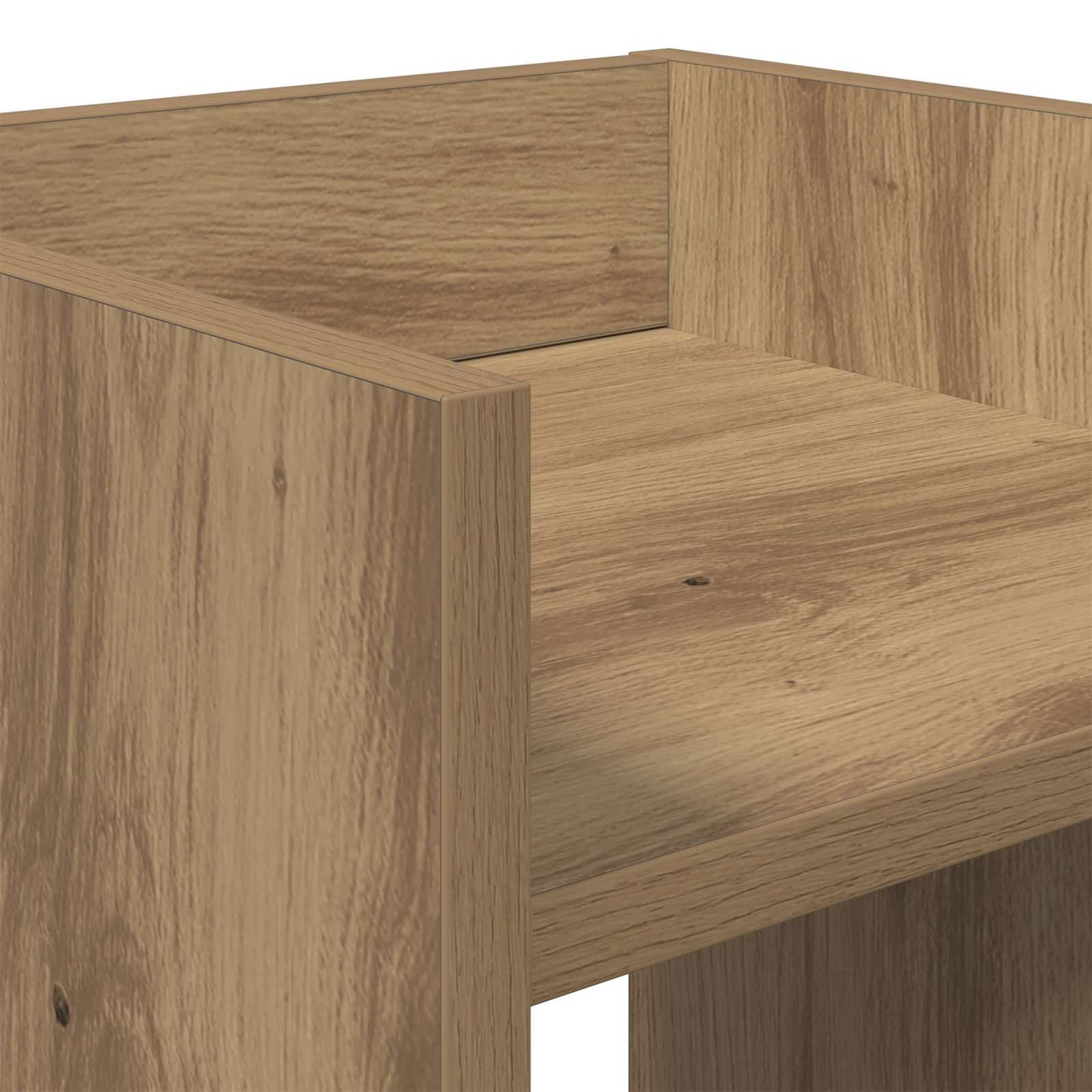 Plant Stand 2 pcs Artisan Oak 30 x 30 x 40 cm Engineered Wood