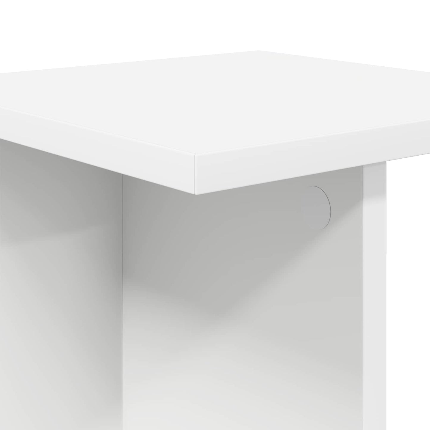 Plant Stand White 25 x 25.5 x 100.5 cm Engineered Wood