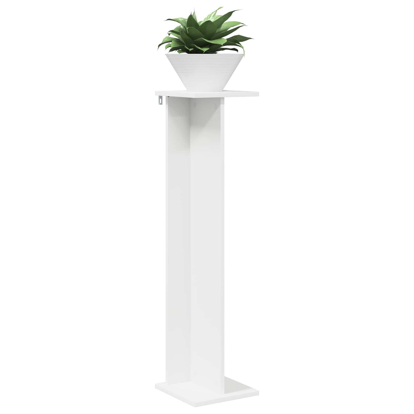 Plant Stand White 25 x 25.5 x 100.5 cm Engineered Wood