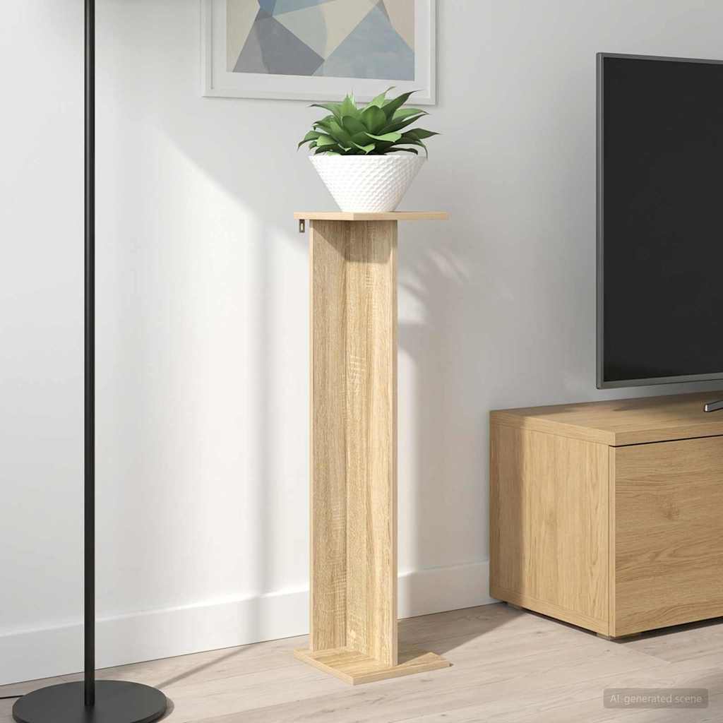 Plant Stand Sonoma Oak 25 x 25.5 x 100.5 cm Engineered Wood