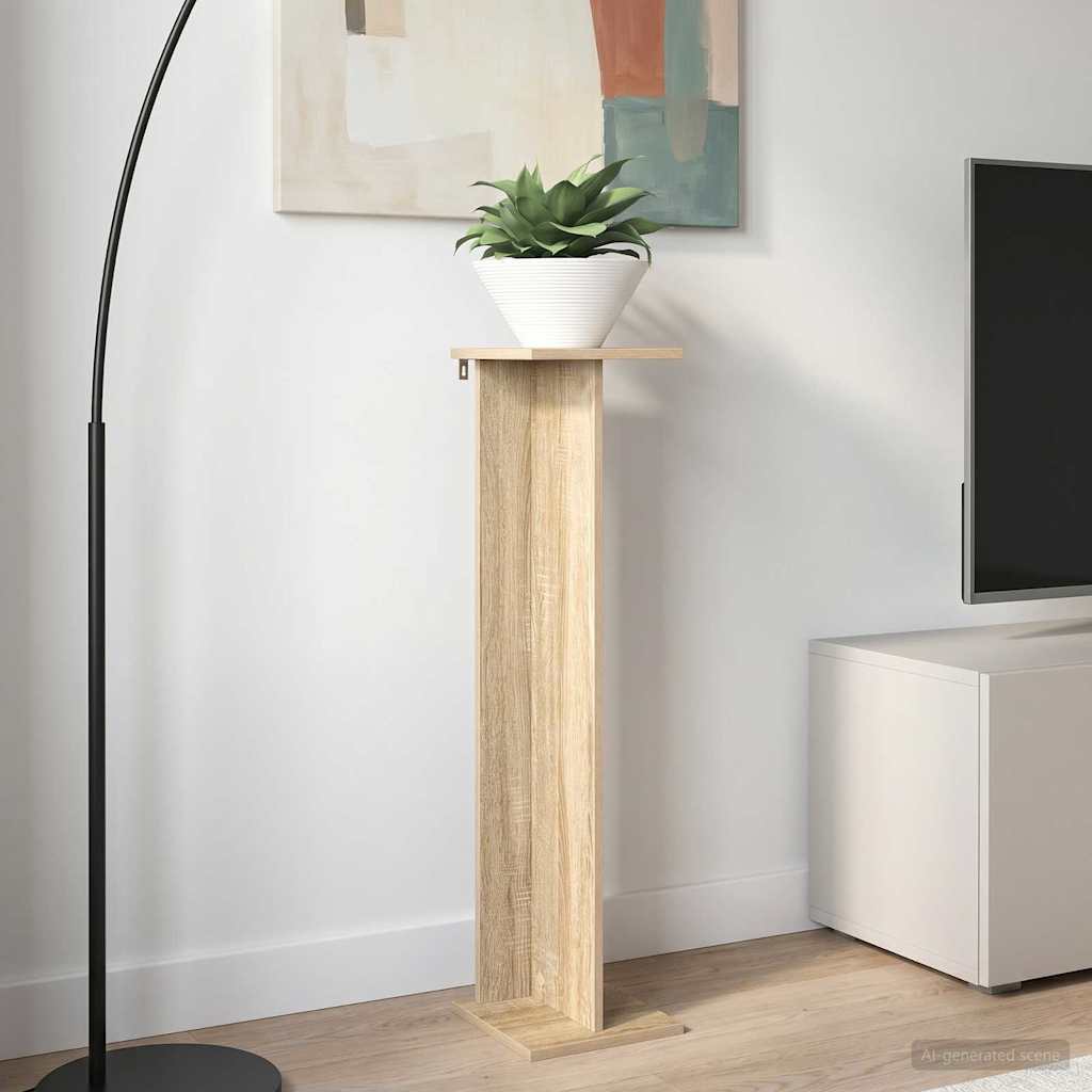 Plant Stand 2 pcs Sonoma Oak 25 x 25.5 x 100.5 cm
