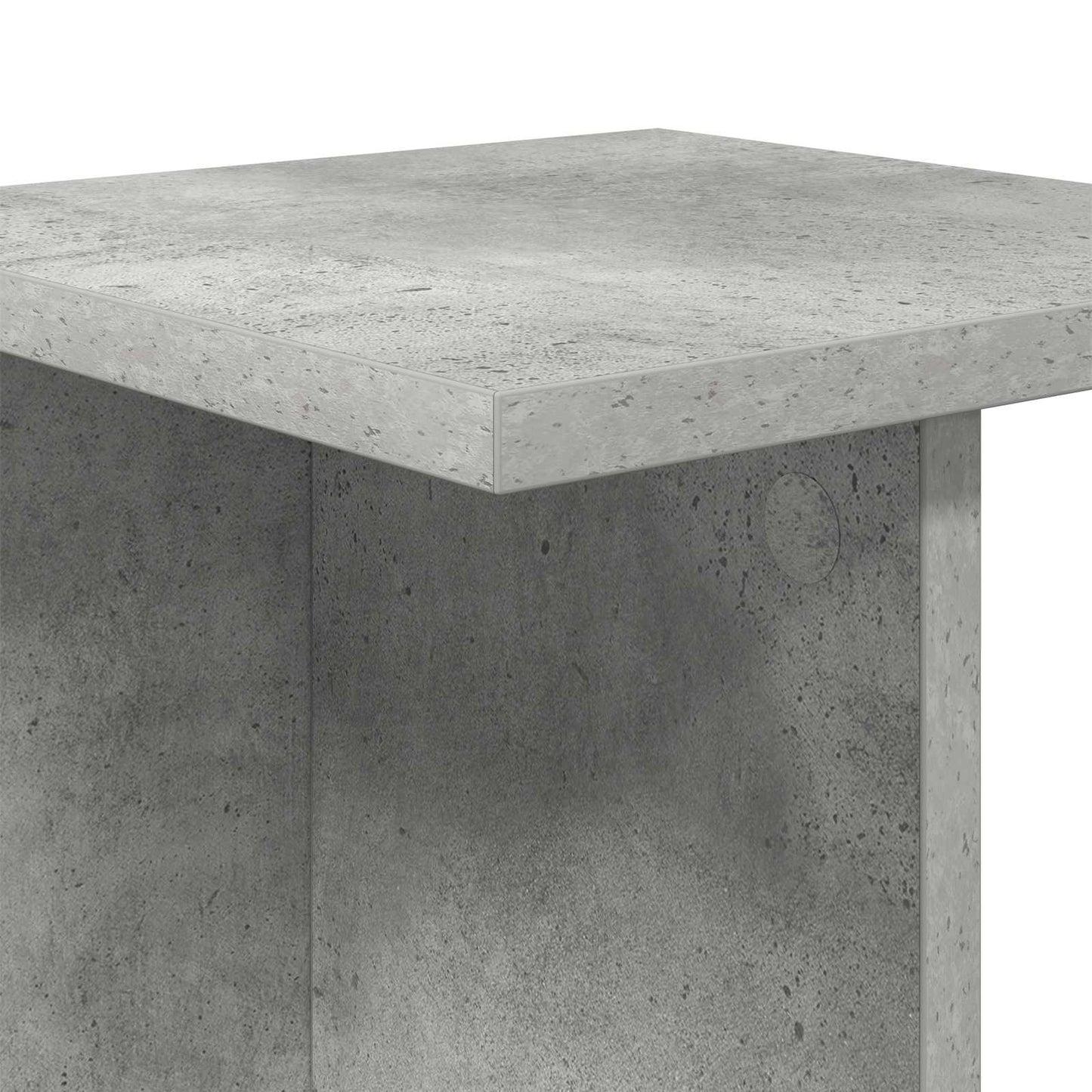 Plant Stand Concrete Grey 25 x 25.5 x 100.5 cm Engineered Wood