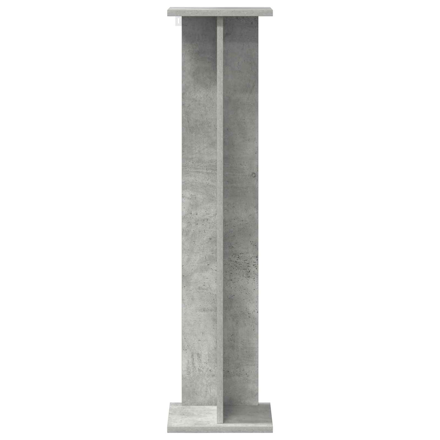 Plant Stand 2 pcs Concrete Grey 25 x 25.5 x 100.5 cm