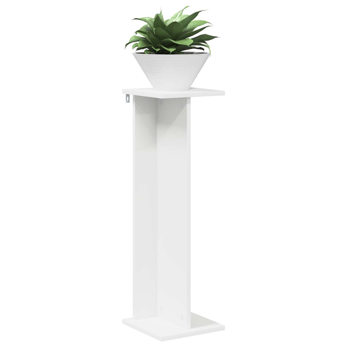 Plant Stand White 25 x 25.5 x 80.5 cm Engineered Wood