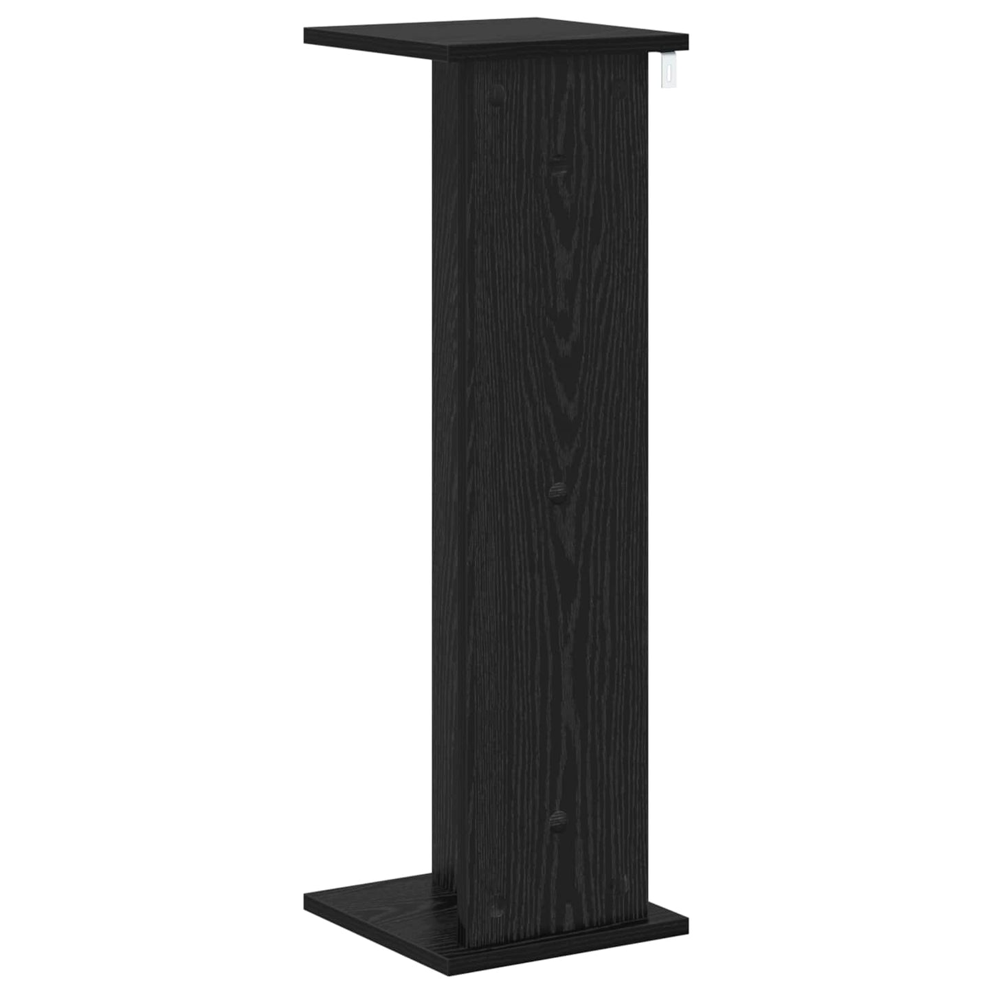 Plant Stand Black Oak 25 x 25.5 x 80.5 cm Engineered Wood