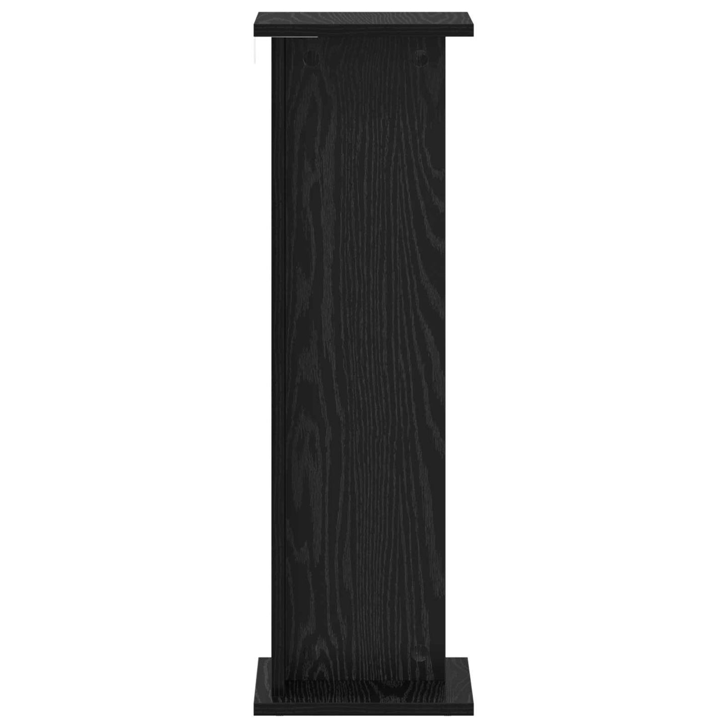 Plant Stand Black Oak 25 x 25.5 x 80.5 cm Engineered Wood