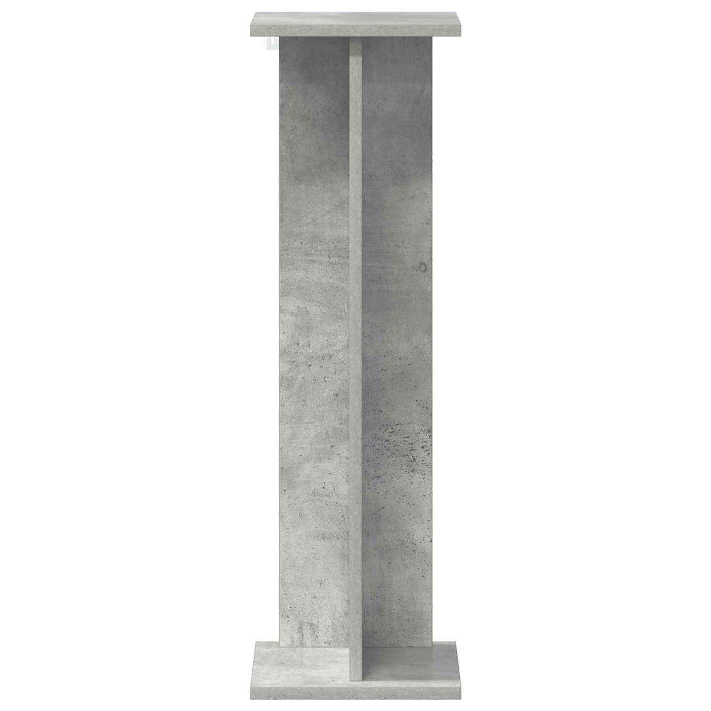 Plant Stand Concrete Grey 25 x 25.5 x 80.5 cm Engineered Wood