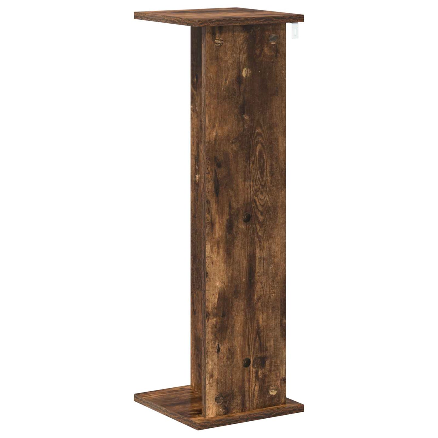 Plant Stand Smoked Oak 25 x 25.5 x 80.5 cm Engineered Wood