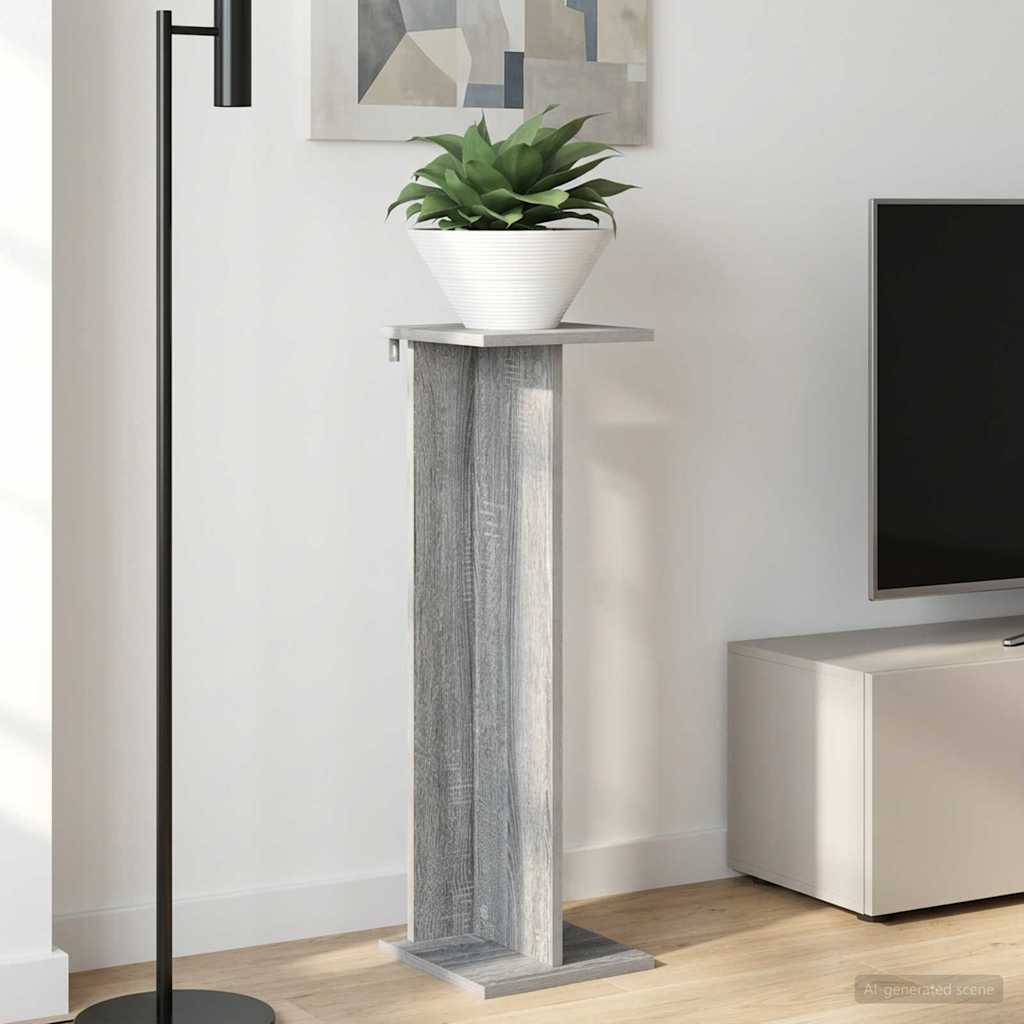 Plant Stand Grey Sonoma 25 x 25.5 x 80.5 cm Engineered Wood
