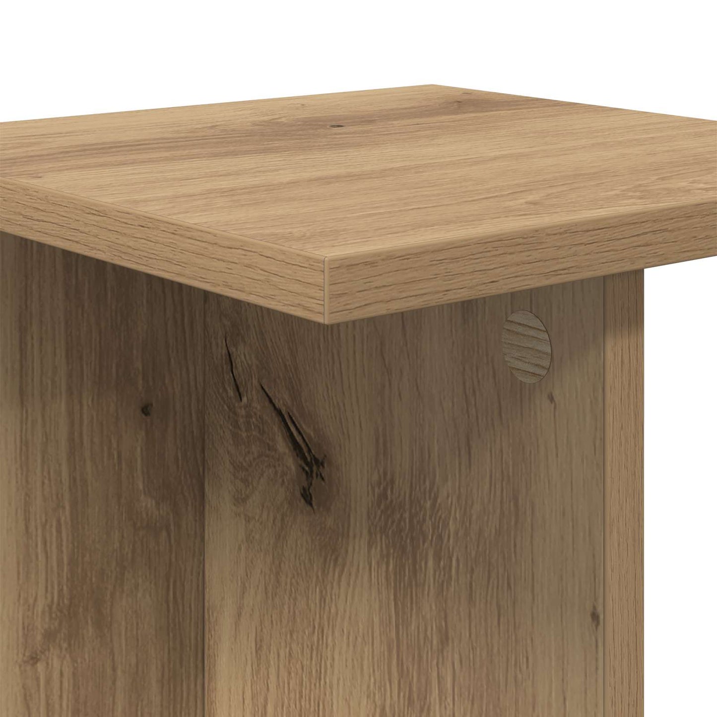 Plant Stand Artisan Oak 25 x 25.5 x 80.5 cm Engineered Wood