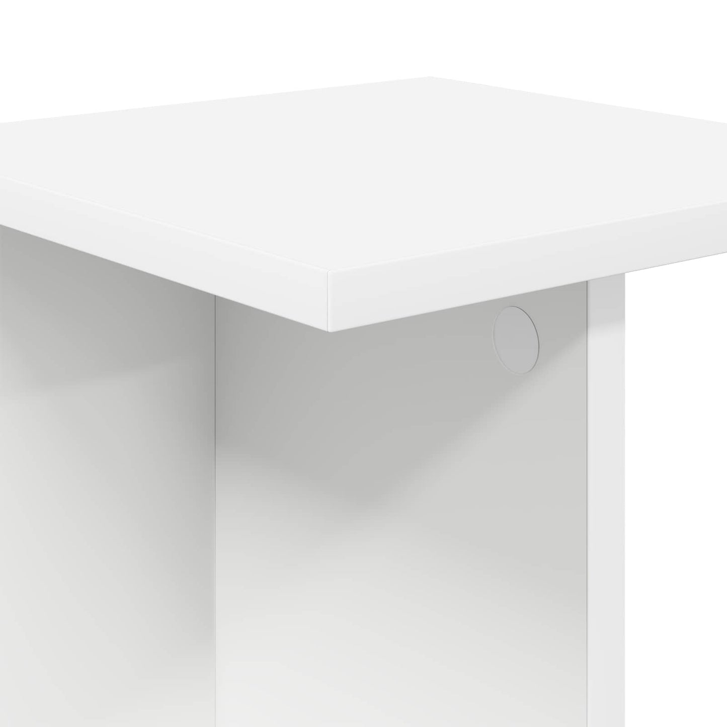 Plant Stand White 25 x 25.5 x 60.5 cm Engineered Wood