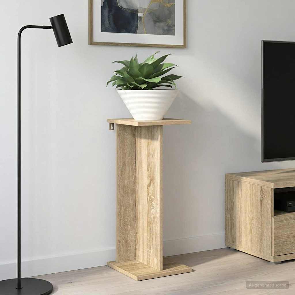 Plant Stand Sonoma Oak 25 x 25.5 x 60.5 cm Engineered Wood