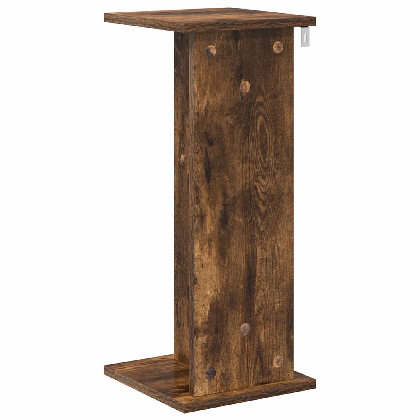Plant Stand Smoked Oak 25 x 25.5 x 60.5 cm Engineered Wood