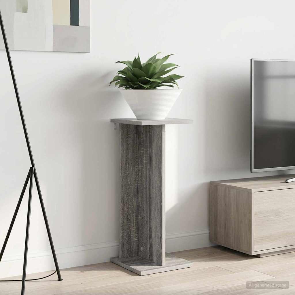Plant Stand Grey Sonoma 25 x 25.5 x 60.5 cm Engineered Wood