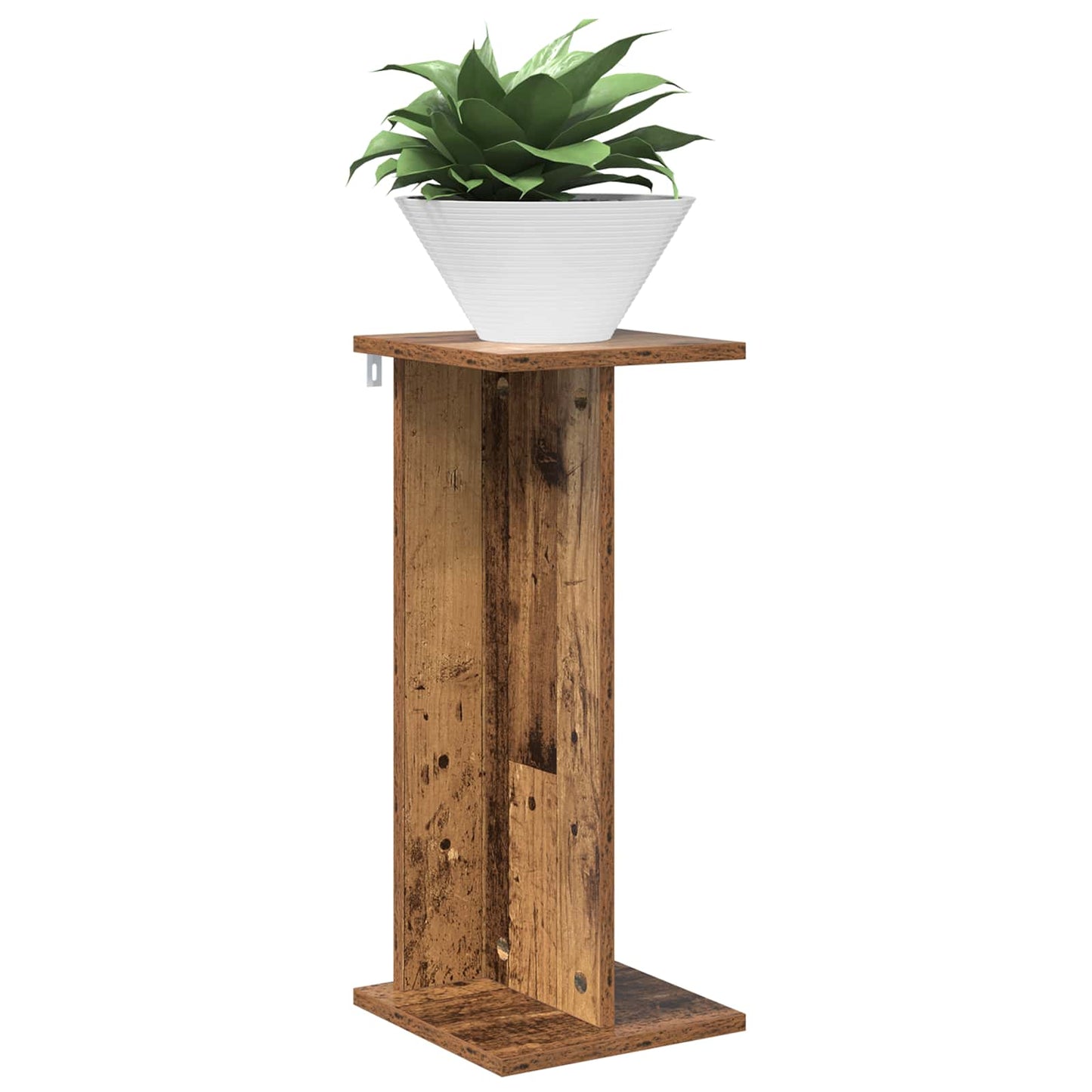 Plant Stand Old Wood 25 x 25.5 x 60.5 cm Engineered Wood