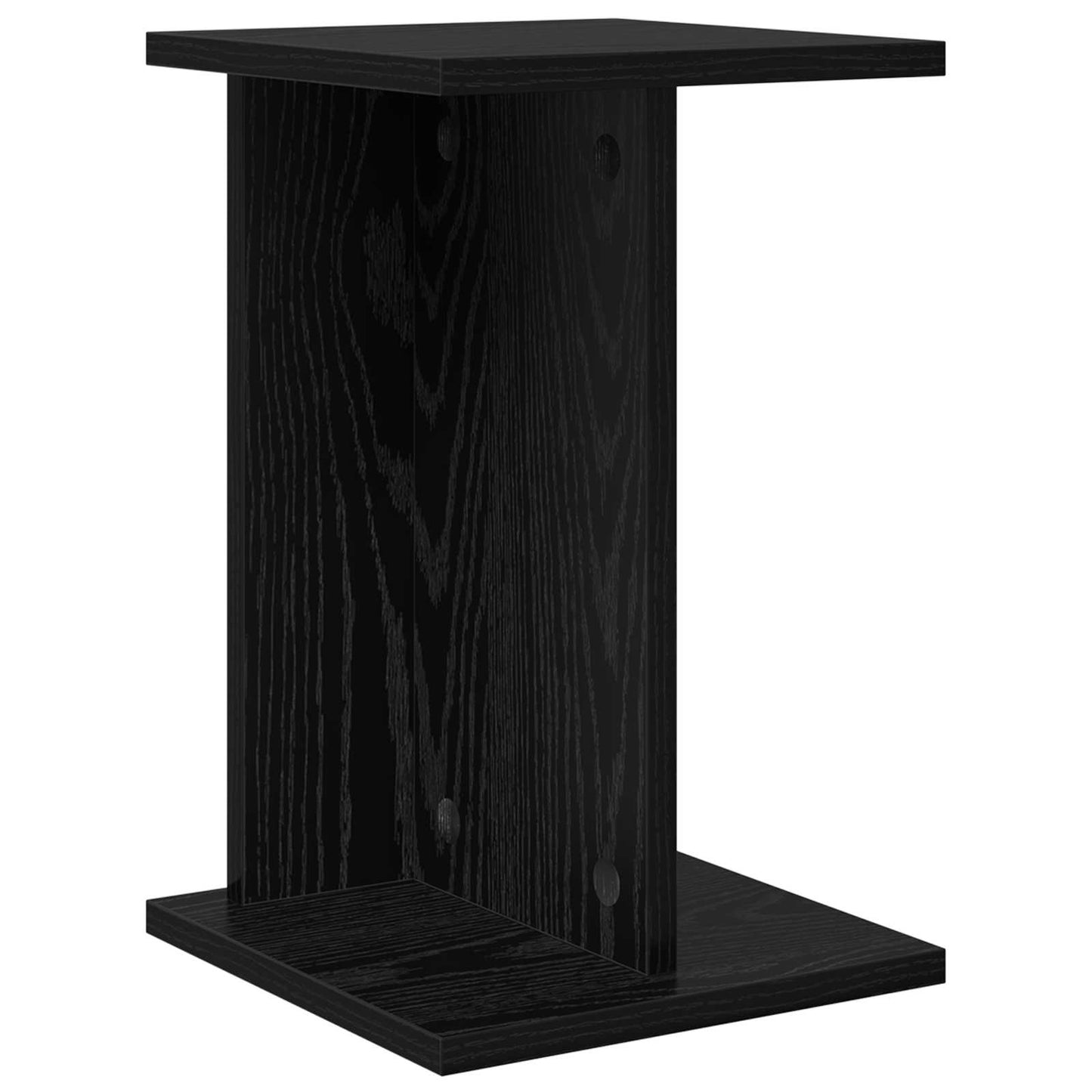 Plant Stand 2 pcs Black Oak 25 x 25.5 x 40.5 cm Engineered Wood