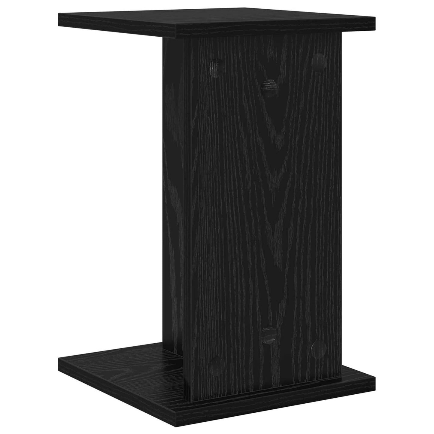 Plant Stand 2 pcs Black Oak 25 x 25.5 x 40.5 cm Engineered Wood