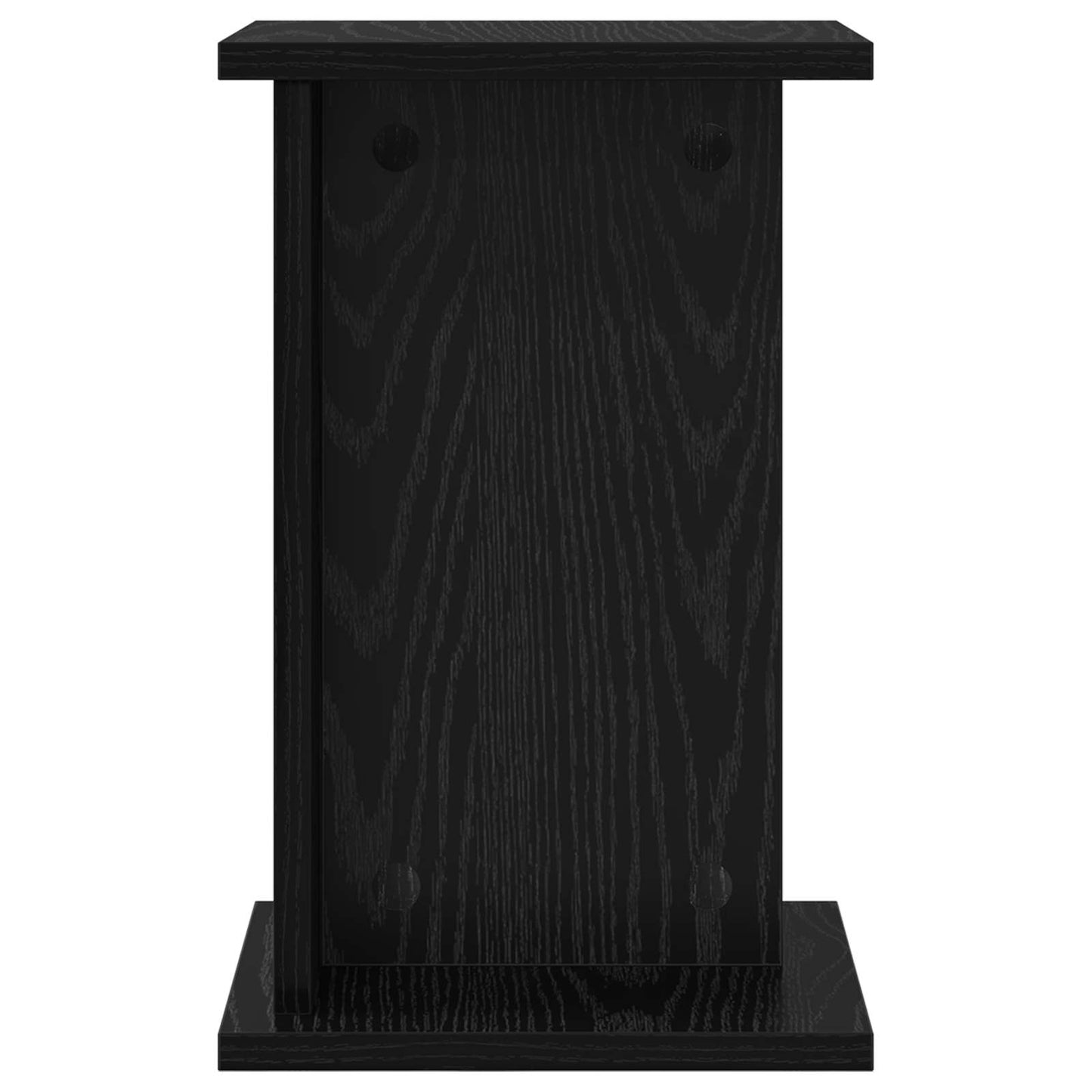 Plant Stand 2 pcs Black Oak 25 x 25.5 x 40.5 cm Engineered Wood