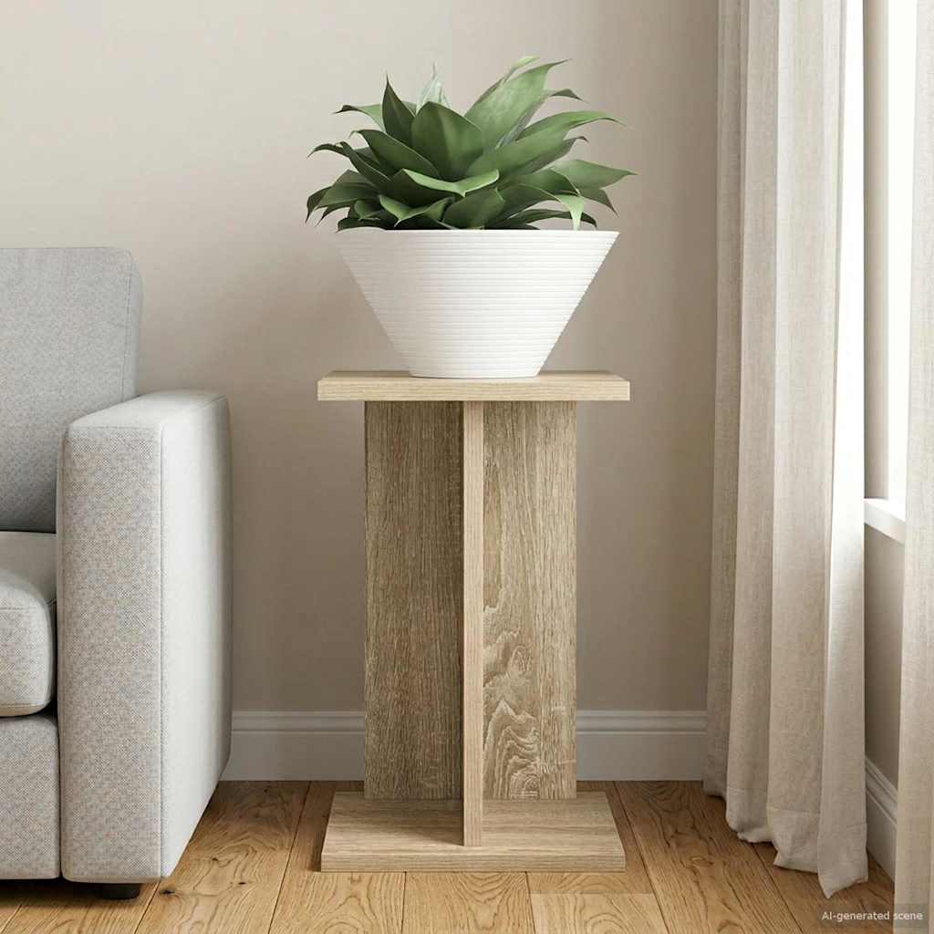 Plant Stand Sonoma Oak 25 x 25.5 x 40.5 cm Engineered Wood