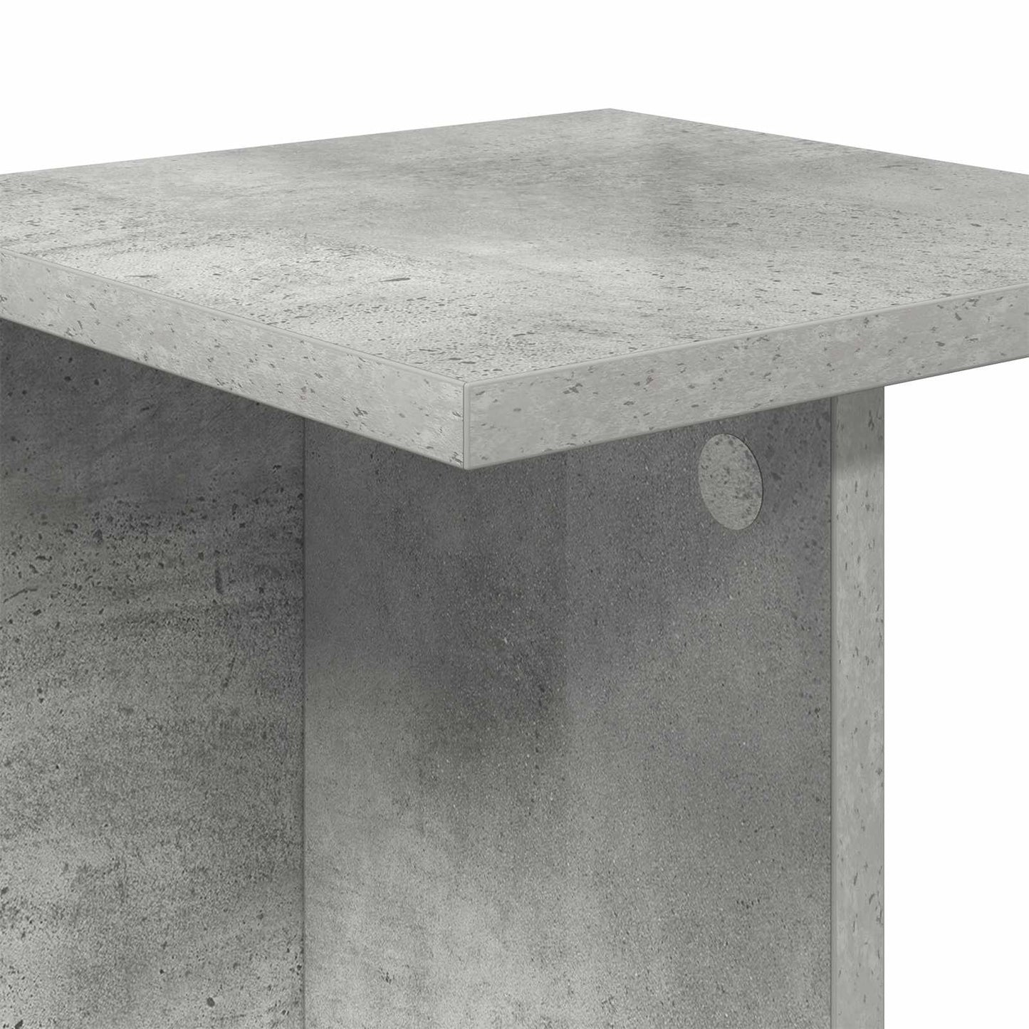 Plant Stand Concrete Grey 25 x 25.5 x 40.5 cm Engineered Wood