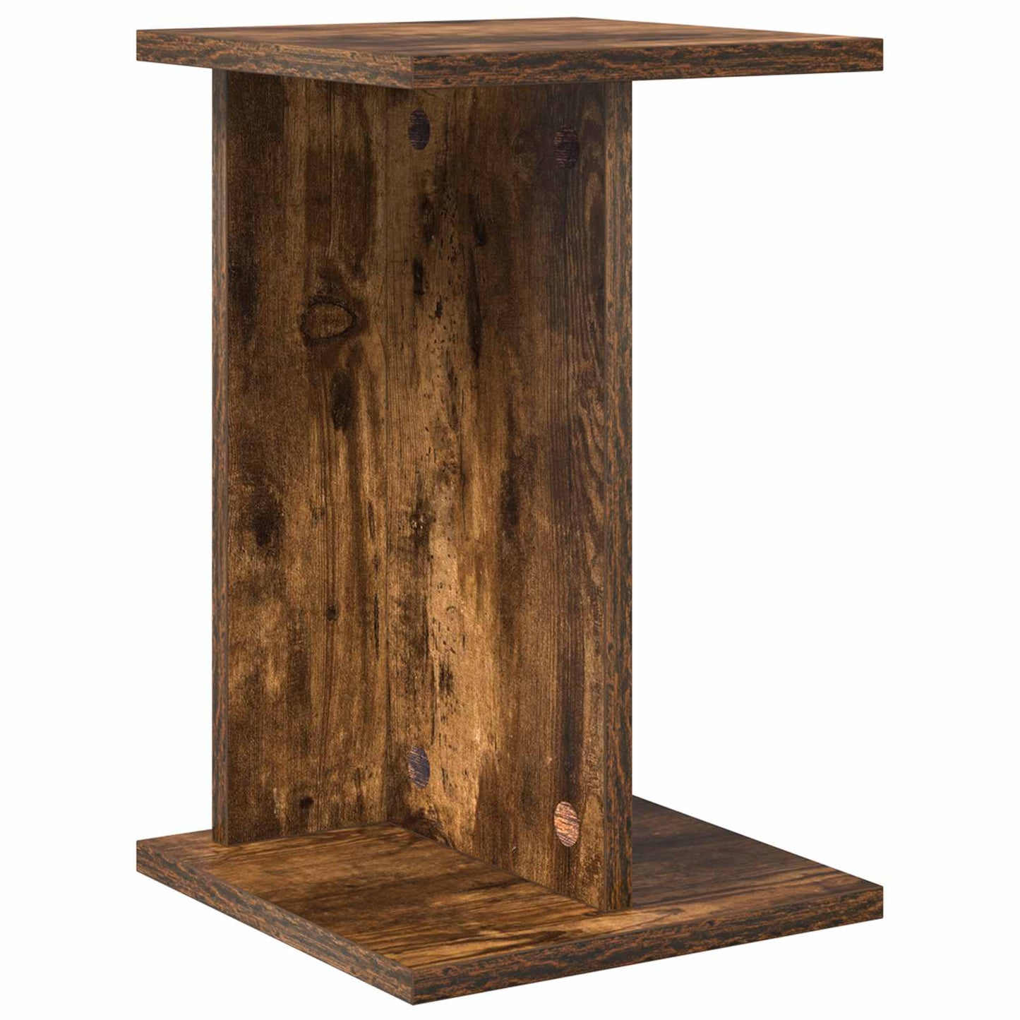 Plant Stand Smoked Oak 25 x 25.5 x 40.5 cm Engineered Wood