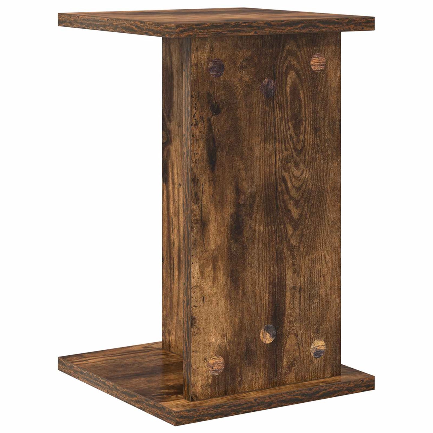 Plant Stand Smoked Oak 25 x 25.5 x 40.5 cm Engineered Wood