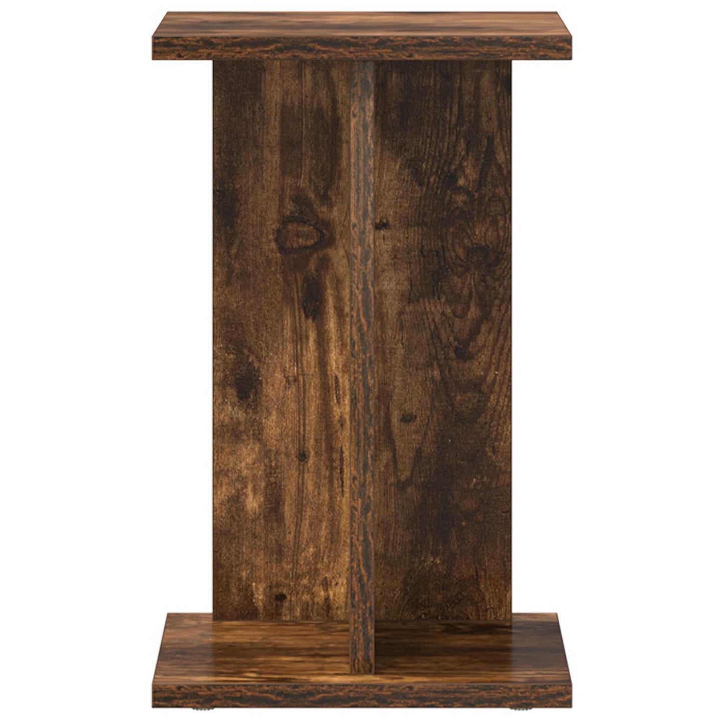 Plant Stand Smoked Oak 25 x 25.5 x 40.5 cm Engineered Wood