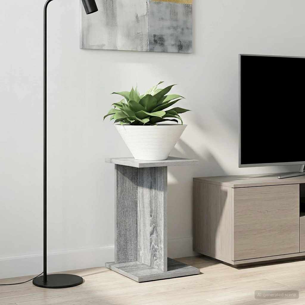Plant Stand 2 pcs Grey Sonoma 25 x 25.5 x 40.5 cm