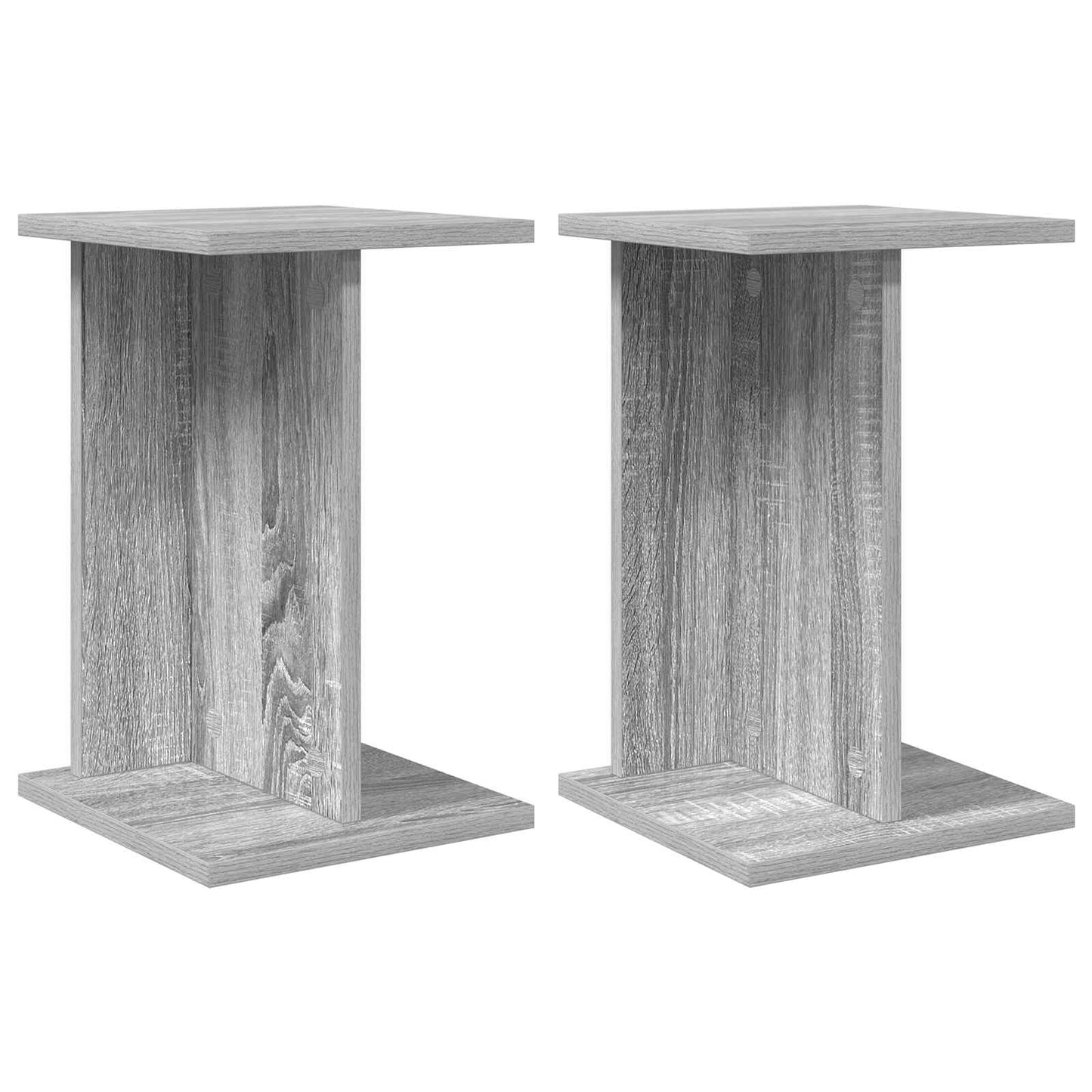 Plant Stand 2 pcs Grey Sonoma 25 x 25.5 x 40.5 cm