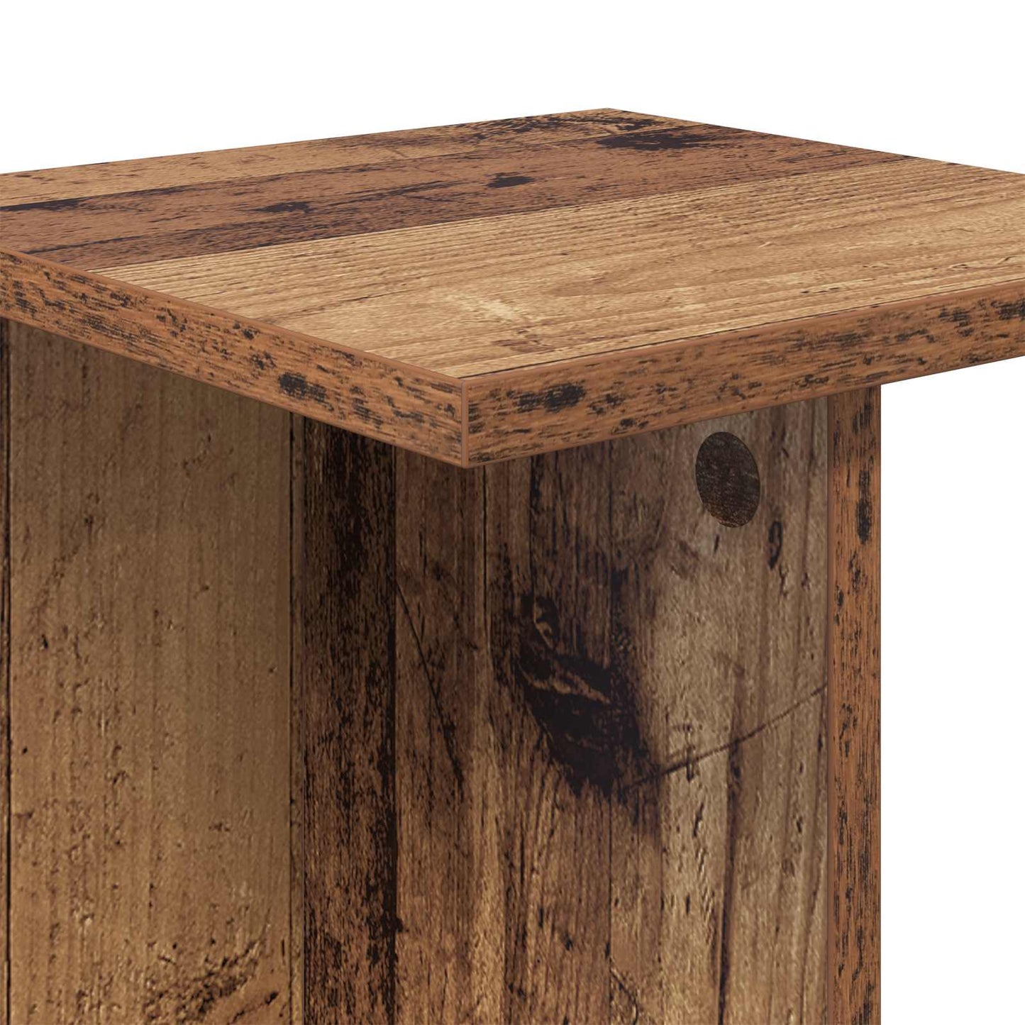 Plant Stand Old Wood 25 x 25.5 x 40.5 cm Engineered Wood