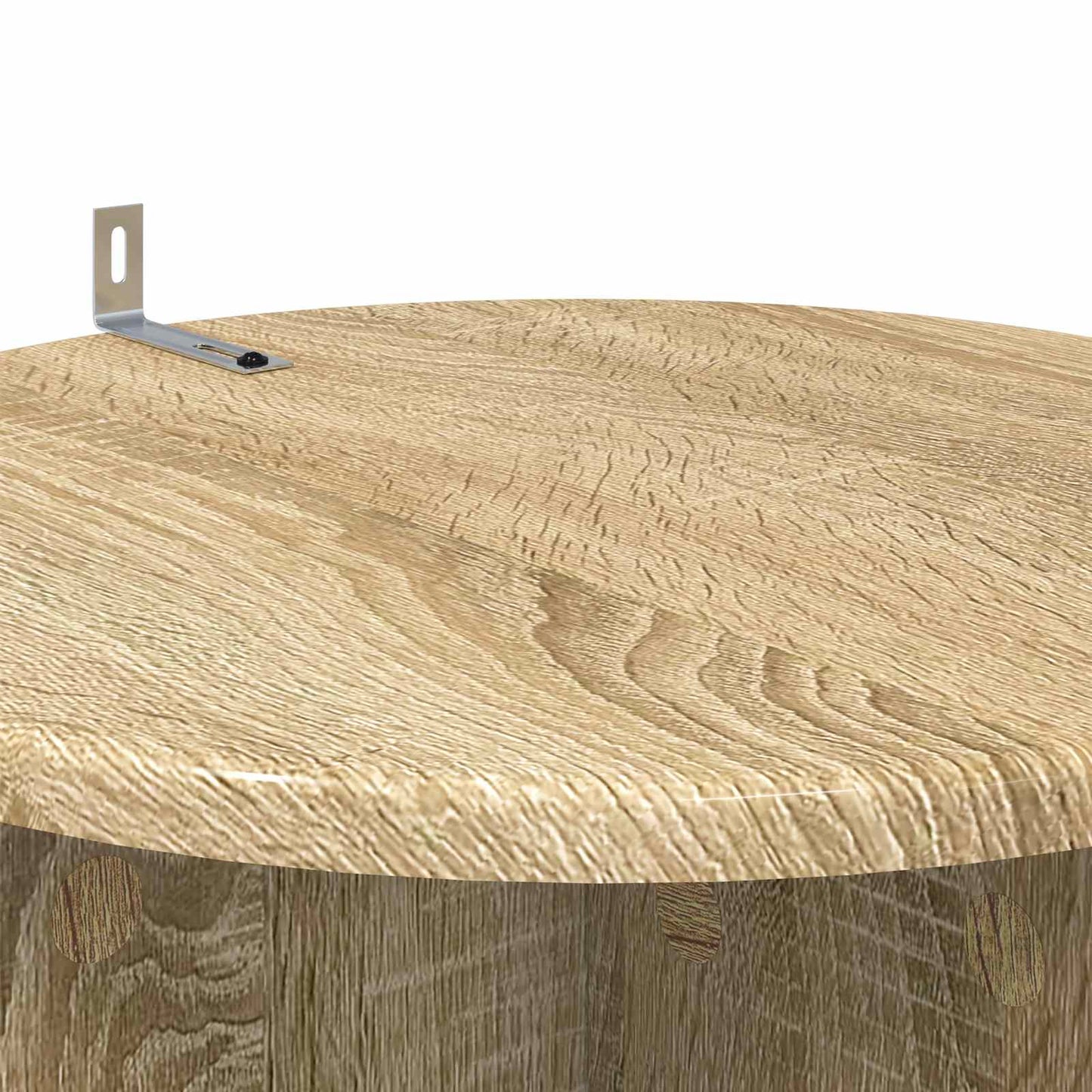 Plant Stand 2 pcs Sonoma Oak Ø40 x 100 cm Engineered Wood