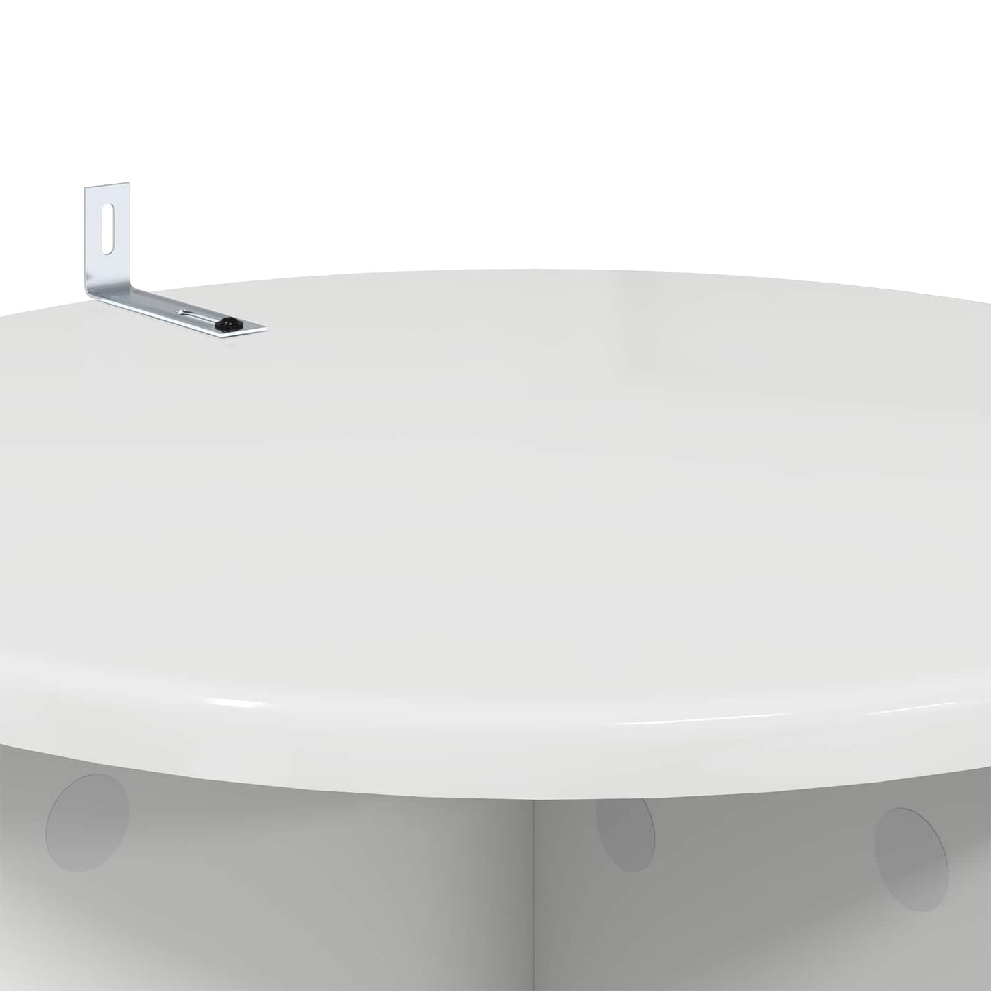 Plant Stand 2 pcs High Gloss White 40 x 40 x 80 cm