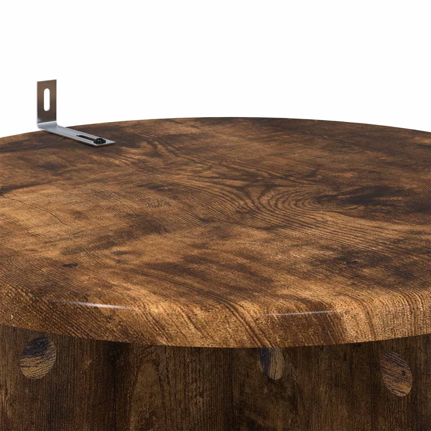 Plant Stand 2 pcs Smoked Oak 40 x 40 x 80 cm Engineered Wood