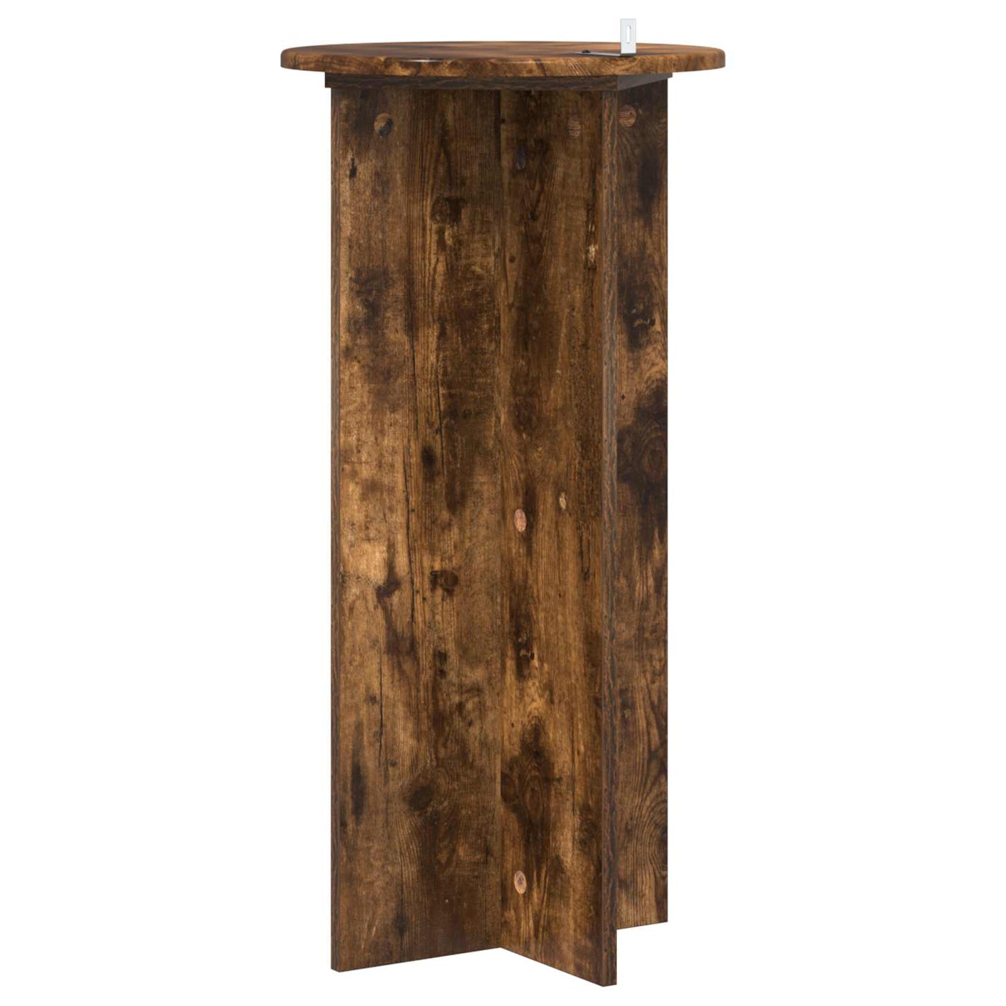 Plant Stand 2 pcs Smoked Oak 40 x 40 x 80 cm Engineered Wood