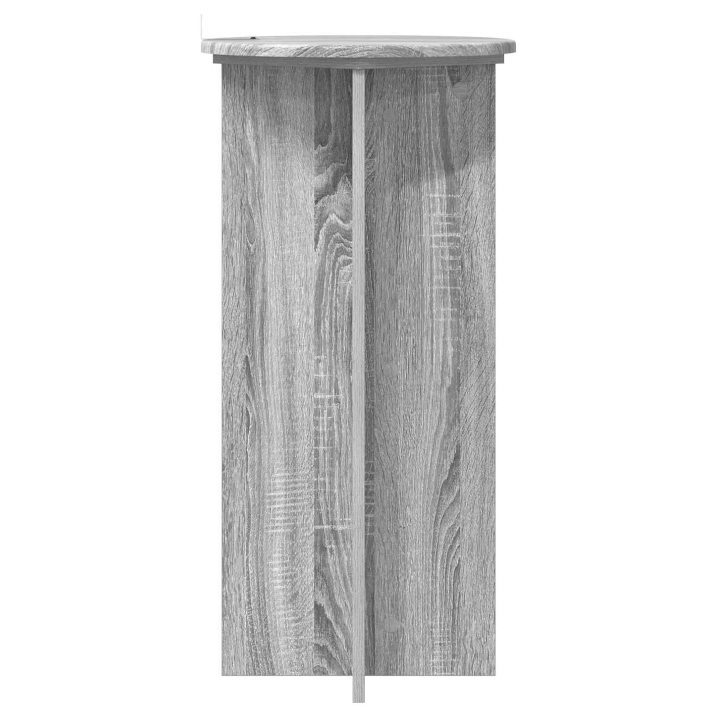 Plant Stand 2 pcs Grey Sonoma 40 x 40 x 80 cm Engineered Wood